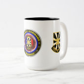 Futures Command TRADOC Zweifarbige Tasse (VorderseiteRechts)