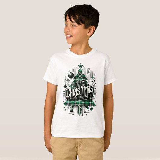 Futuris Style.Frohe Weihnachten T-Shirt (Vorne ganz)