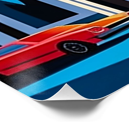 Futurismus Poster (Ecke)