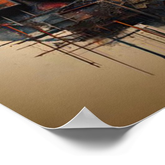 Futurist Decor Poster (Ecke)