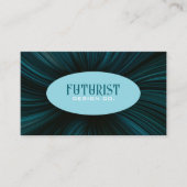 Futurist Design Business Card Visitenkarte (Vorderseite)