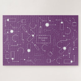 Futurist Muster: Mulberry 004 Puzzle