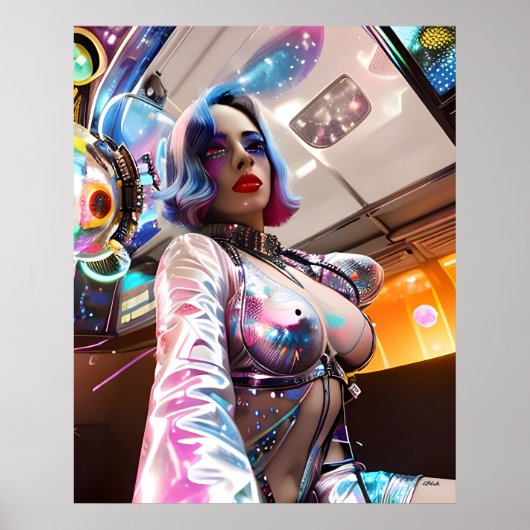 Futurist Revelry Poster (Vorne)