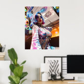 Futurist Revelry Poster (Heimbüro)