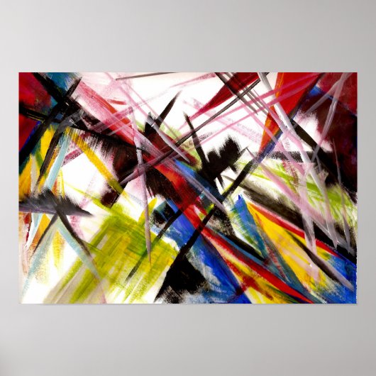 Futuristen - Gemälde Poster (Vorne)