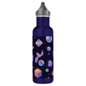 Futuristic 3D Holographic Space Water Bottle Edelstahlflasche (Rechts)