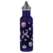 Futuristic 3D Holographic Space Water Bottle Edelstahlflasche (Links)
