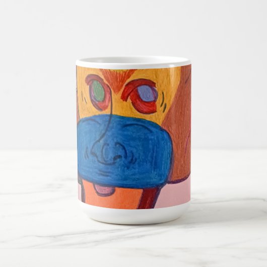 Futuristic Animal Art Kaffeetasse (Mittel)