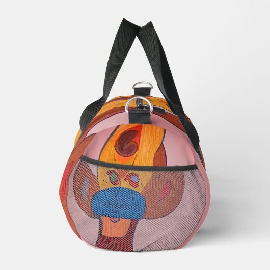 Futuristic Animal Art Small Duffel Bag Duffle Bag (Rechts)