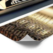 Futuristic Archway Poster (Ecke)