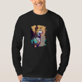 Futuristic Canine Retriever Long Sleeve T-Shirt (Vorderseite)