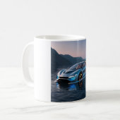 Futuristic Car Kaffeetasse (Vorderseite Links)