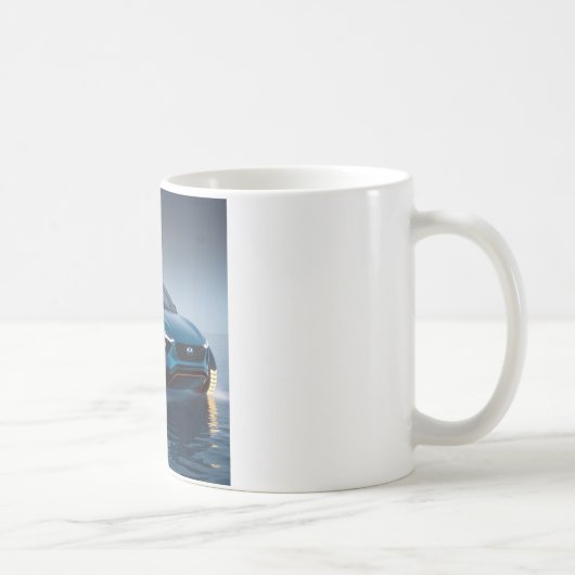 Futuristic Car Kaffeetasse (Rechts)