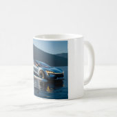 Futuristic Car Kaffeetasse (VorderseiteRechts)