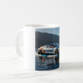 Futuristic Car Kaffeetasse (Vorderseite Links)