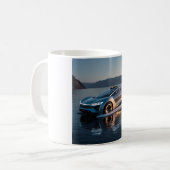 Futuristic Car Kaffeetasse (Vorderseite Links)