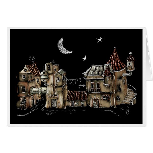 Futuristic city (Vorderseite (Horizontal))