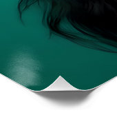 futuristic cybernetic woman poster (Ecke)