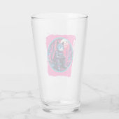 Futuristic Feline Tech Glas (Rückseite)