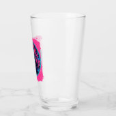 Futuristic Feline Tech Glas (Links)