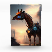 Futuristic Giraffe Robot, Fotoblock (Vorderseite)