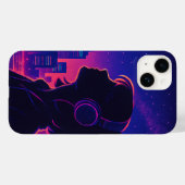 Futuristic Girl iPhone / iPad Gehäuse Case-Mate iPhone Hülle (Rückseite (Horizontal))