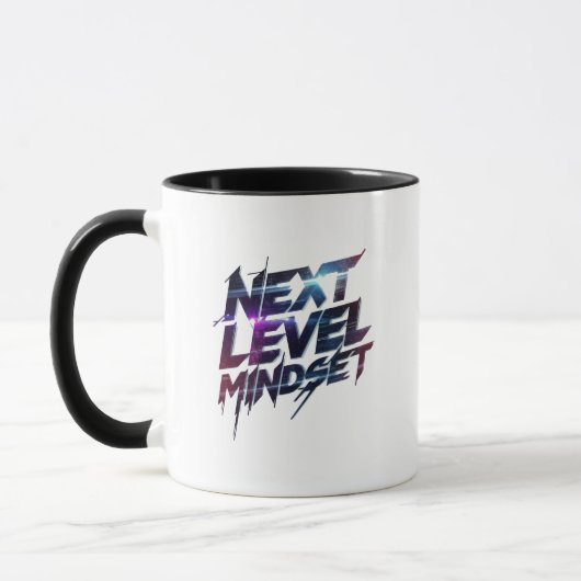 Futuristic Glitch Typography for Success Tasse (Links)