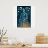 Futuristic Hanbok Chuseok - Korean Sci Fi Art Poster (Küche)