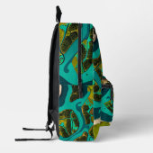 Futuristic Marshlands Bedruckter Rucksack (Links)