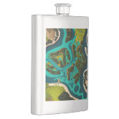 Futuristic Marshlands Flachmann (Rechts)