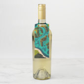 Futuristic Marshlands Flaschenanhänger (Auf Flasche)