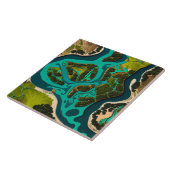 Futuristic Marshlands Fliese (Seite)