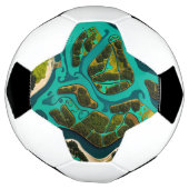 Futuristic Marshlands Fußball (Gedreht)