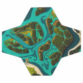 Futuristic Marshlands Fußball (Flach)