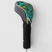 Futuristic Marshlands Golf Headcover (angewinkelt)