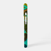 Futuristic Marshlands iPhone 16 Hülle (Linke Seite)