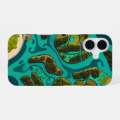 Futuristic Marshlands iPhone 16 Hülle (Rückseite (Horizontal))