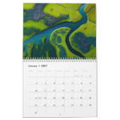 Futuristic Marshlands Kalender (Jan 2027)