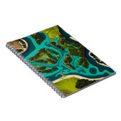 Futuristic Marshlands Notizblock (Rechte Seite)