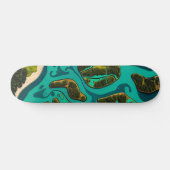Futuristic Marshlands Skateboard (Horizontal)