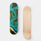 Futuristic Marshlands Skateboard (Vorderseite)