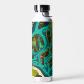 Futuristic Marshlands Trinkflasche (Links)