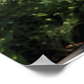 Futuristic Mobile Office Pod in Urban Nature  Poster (Ecke)