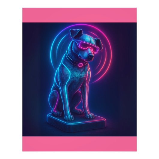 Futuristic Nipper RCA Victor Dog Fotodruck (Vorne)