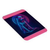 Futuristic Nipper RCA Victor Dog Magnet (Rechte Seite)