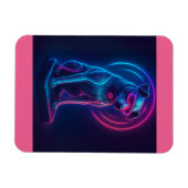 Futuristic Nipper RCA Victor Dog Magnet (Horizontal)