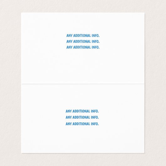 Futuristic Pool Clearing Robot Visitenkarten (Innenseite Aufgefaltet)