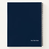 Futuristic Pop Star 0001 Notizblock (Rückseite)