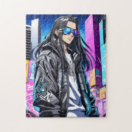 Futuristic Pop Star 0001 Puzzle