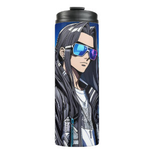 Futuristic Pop Star 0001 Thermosbecher
